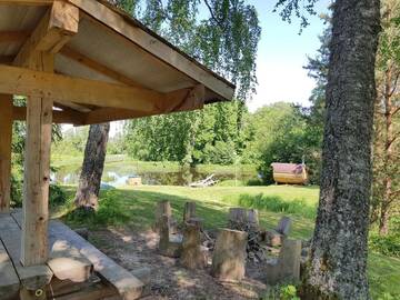 Фото номера Бунгало у воды Комплексы для отдыха с коттеджами/бунгало Soomaa Water Camp г. Jõesuu 10
